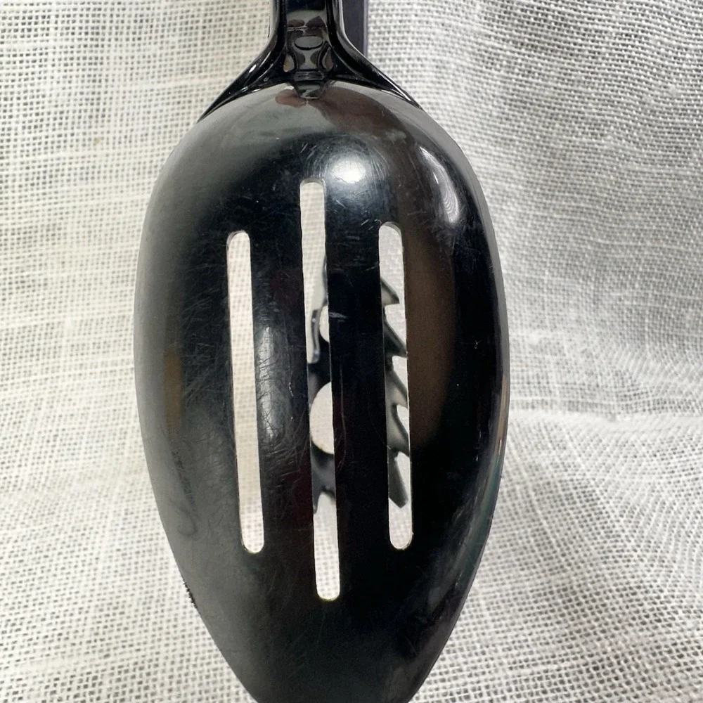 Tailor Made Products Black Nylon Slotted Spoon & Pasta Server USA Elroy‎ WI